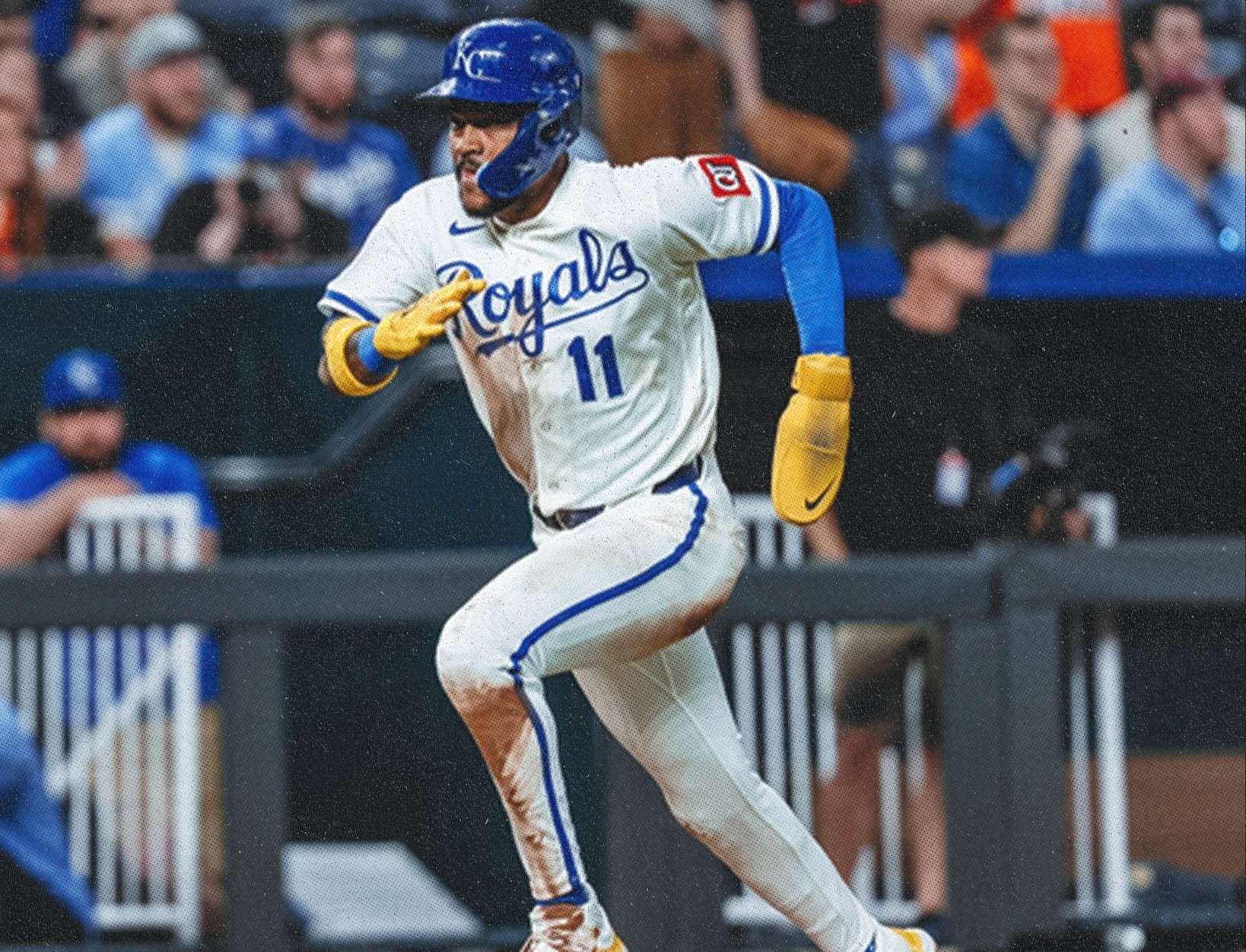 Maikel Garcia raced home on a wild pitch by former St. Louis Cardinals closer Ryan Helsley in the ninth inning, snapping an eight game losing streak for the Kansas City Royals beating the Baltimore Orioles 6-5/ Photo courtesy of the Royals on X