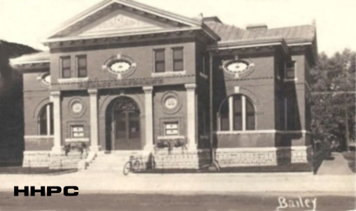 Carnegie Library - 427 N. Main - Right After Opening - by Bailey (Built 1903). Courtesy of the Conard-Harmon Collection.
