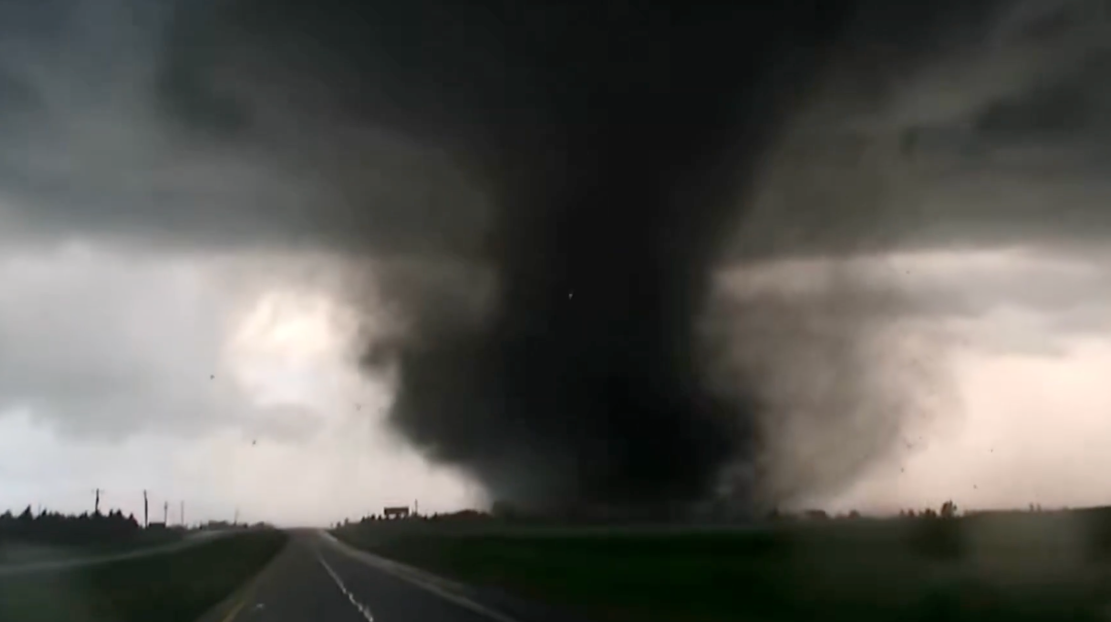 View of the storm -photo courtesy KWTV