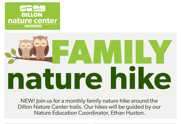 Dillon Nature Center Family nature hike
