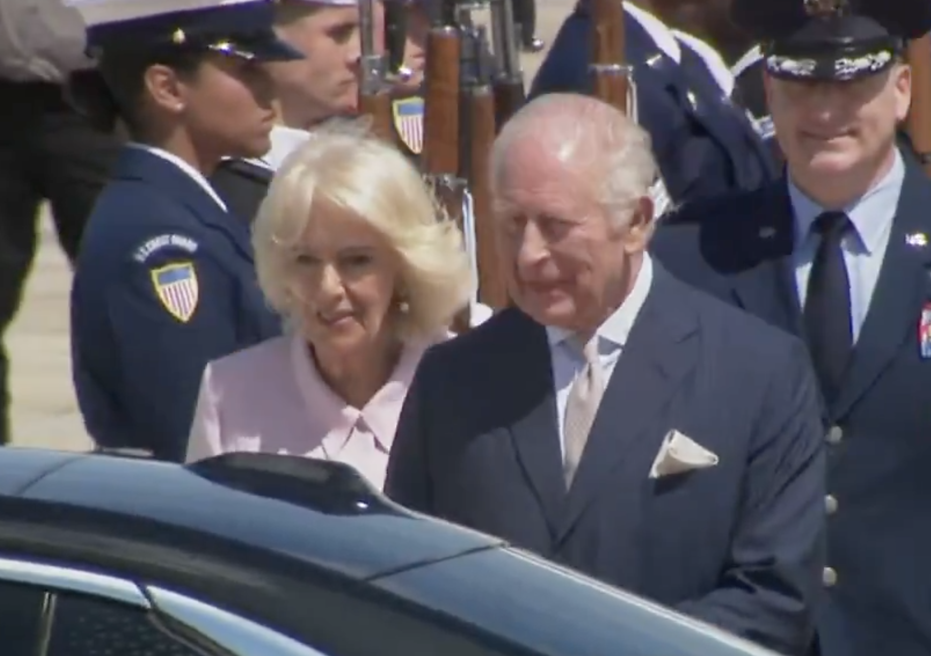 🎥King Charles III arrives in United States on a delicate mission