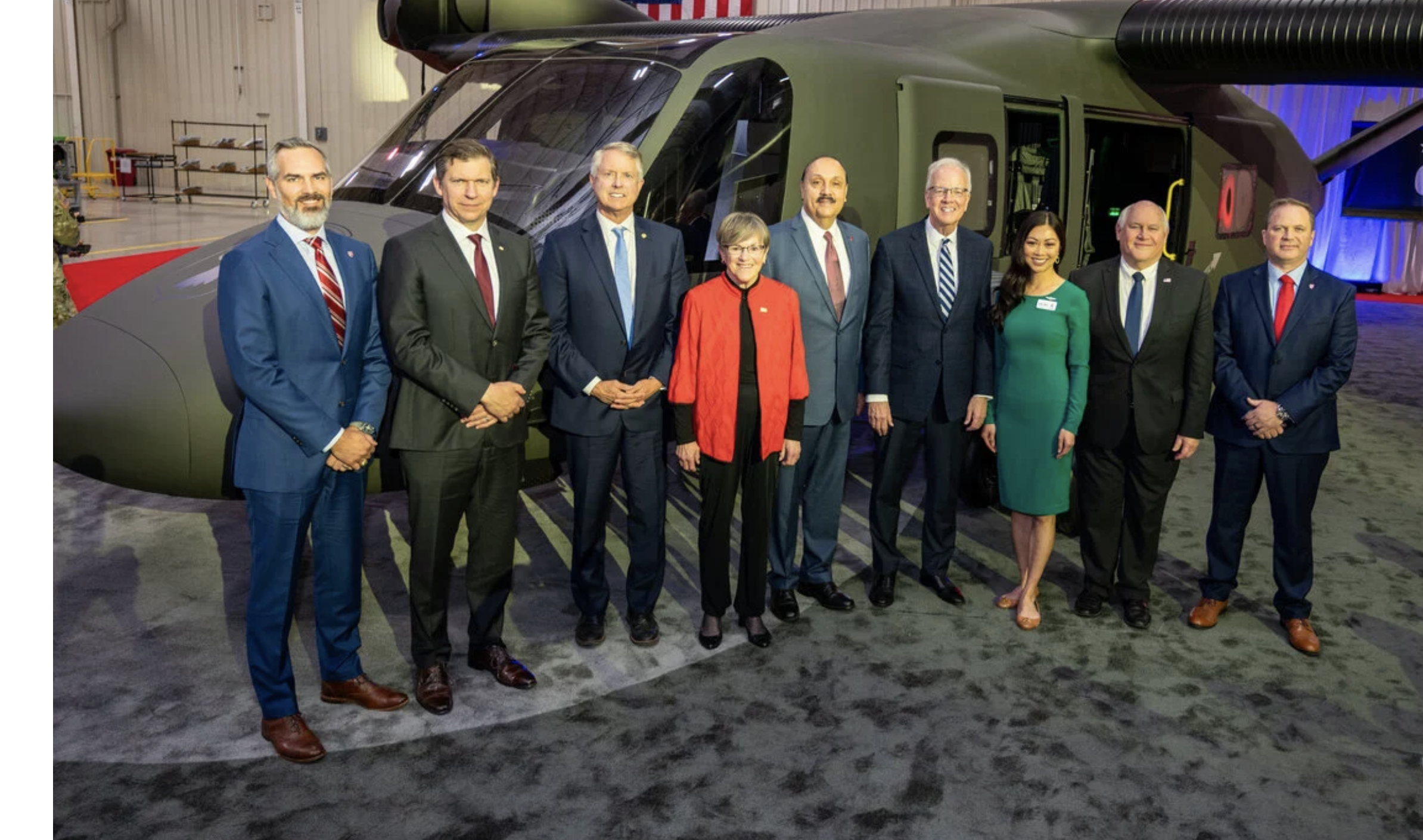 Kan. lawmakers celebrate opening of Bell's MV-75 Cheyenne assembly center