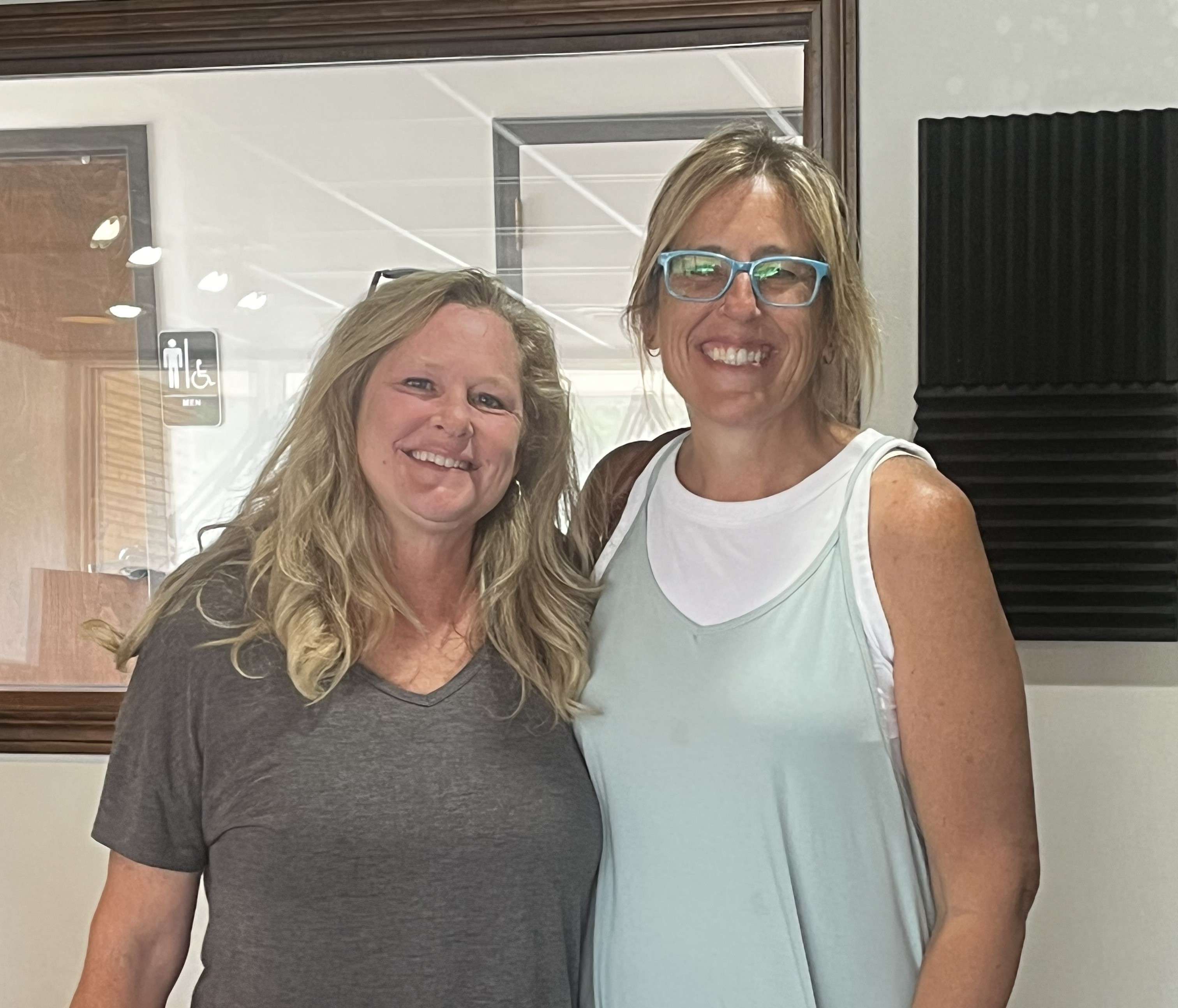 Stephanie Bull (L) and Terrie Rogers-Beauchamp (Hutch Post photo)