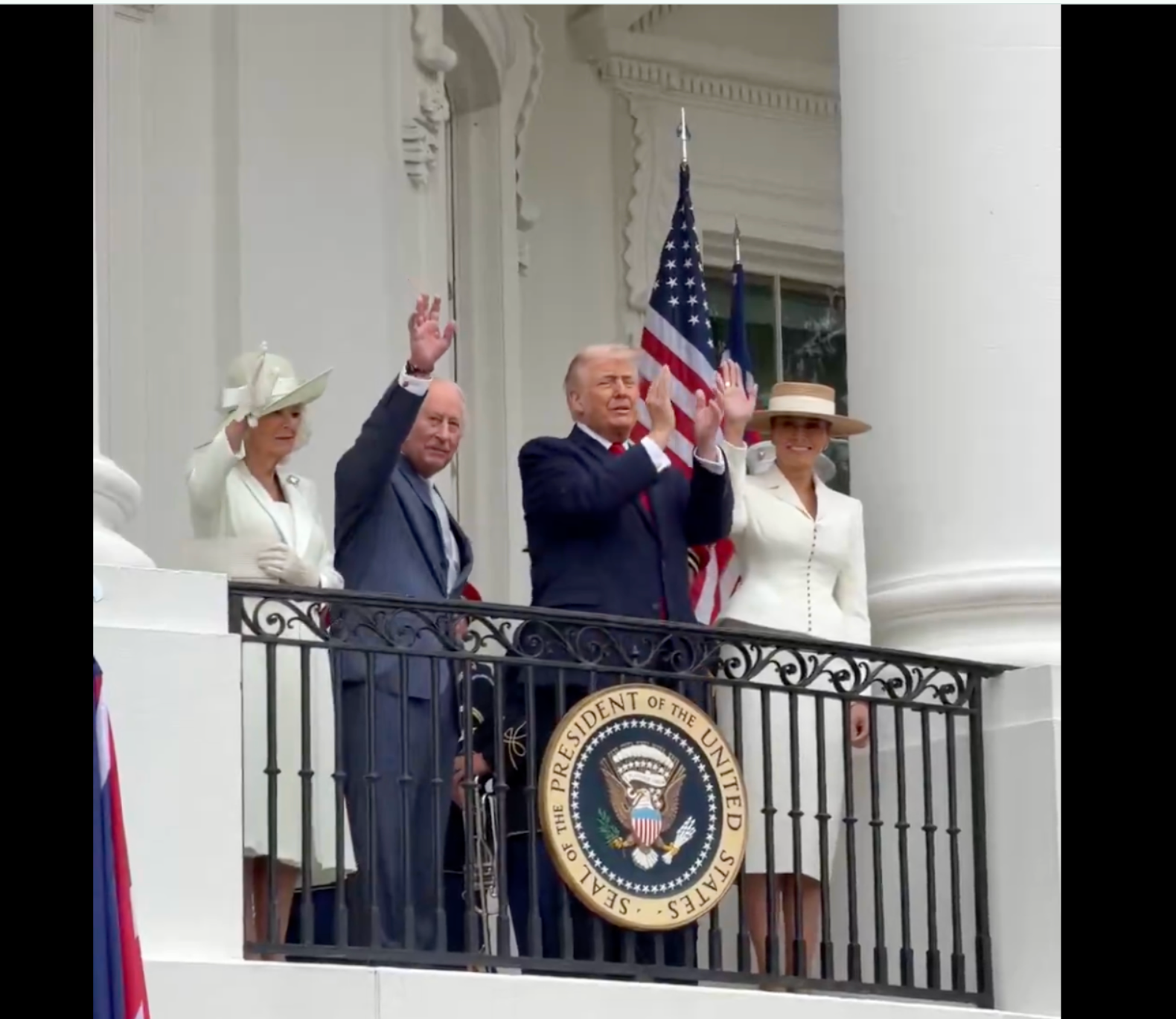 🎥Highlights of King Charles and Queen Camilla's trip to DC