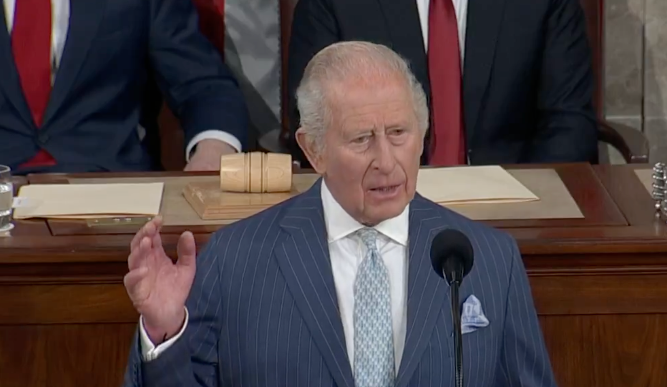 🎥Kansas lawmakers attend King Charles address to Congress