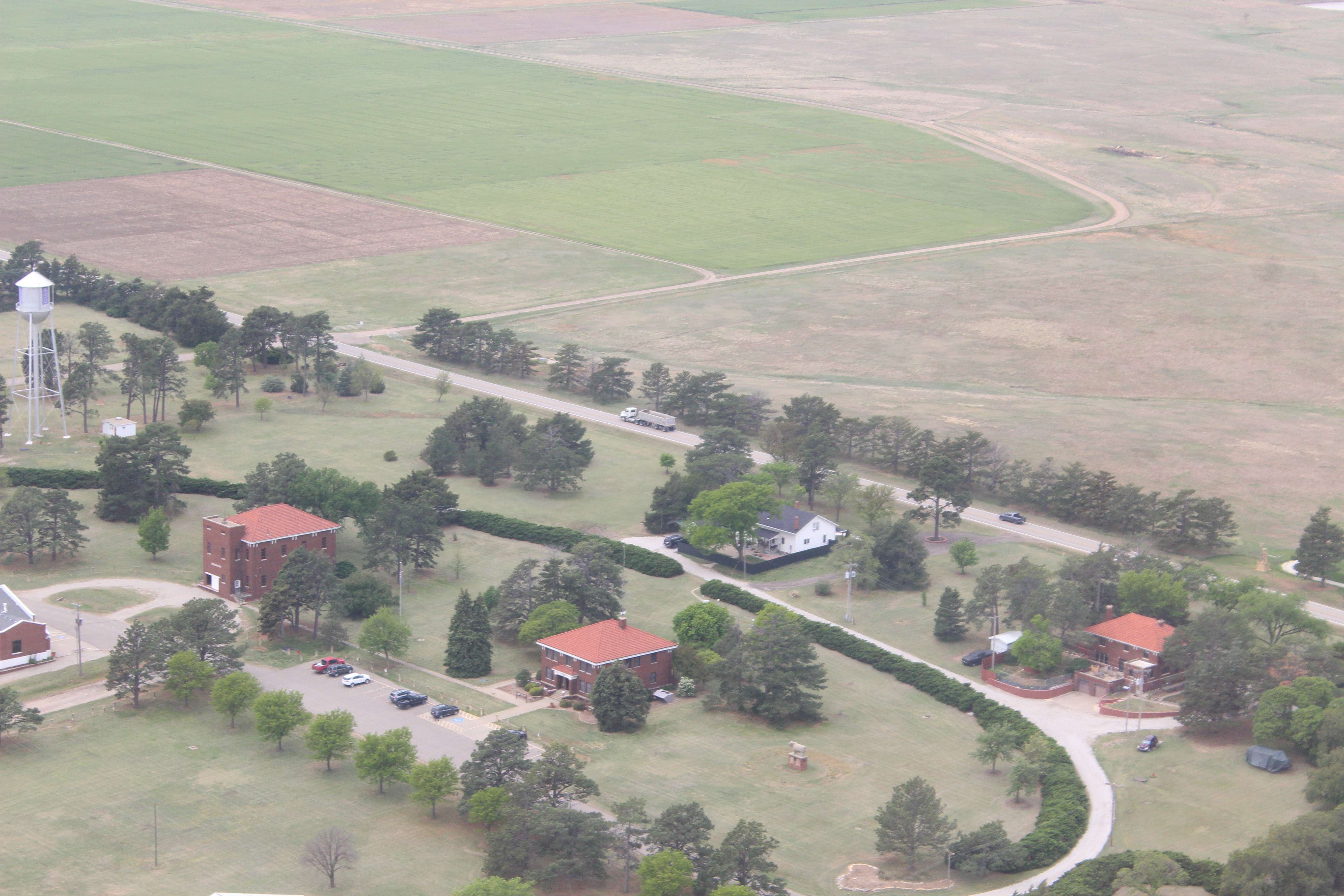 An aerial view from the Blackhawks.&nbsp;Photo by Cristina Janney/Hays Post
