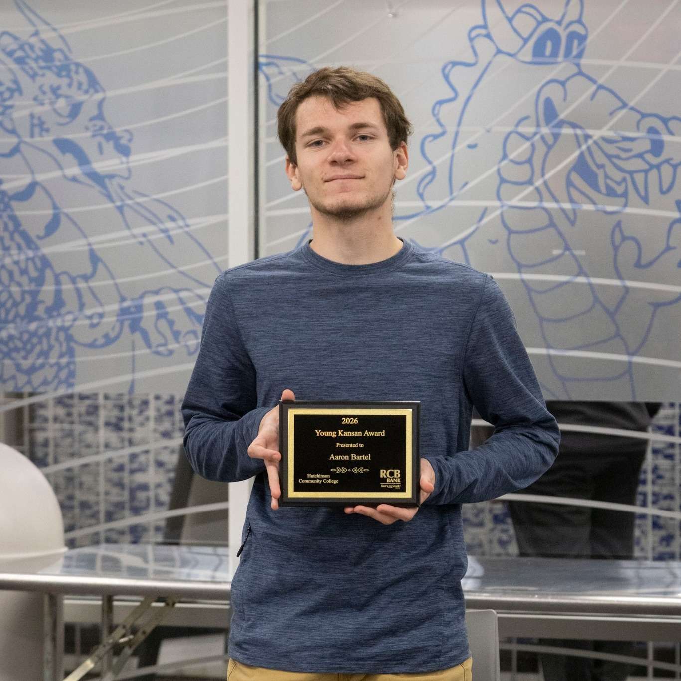 Aaron Bartel (Photo courtesy Hutchinson Community College)