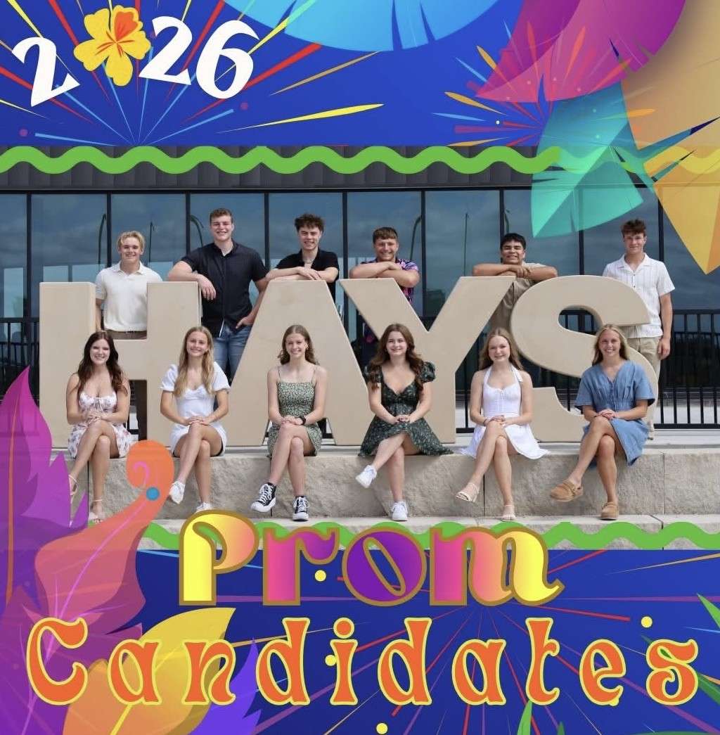 From back left to right are: Jesse Taggart, Parker McGuire, Noah Smalley, Jaxson Chartier, Israel Zimmerman and Kaleb Roe. Front left to right are: Lily Butler, Ava Biggs, Savannah Clingan, Braylee Kinderknecht, Delia Dixon and Kinslee Newell.