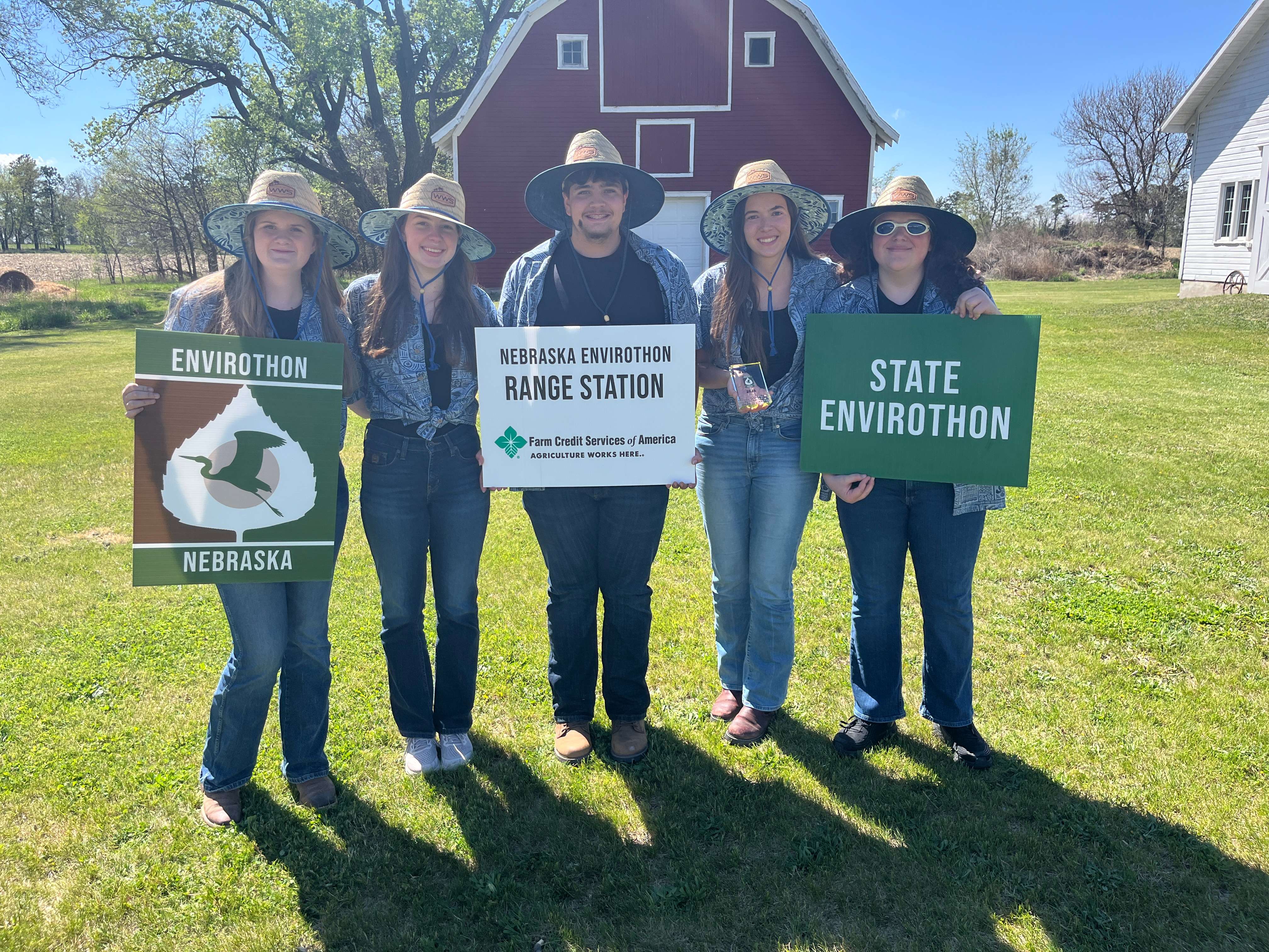Sidney Team 1 taking first in the range category.