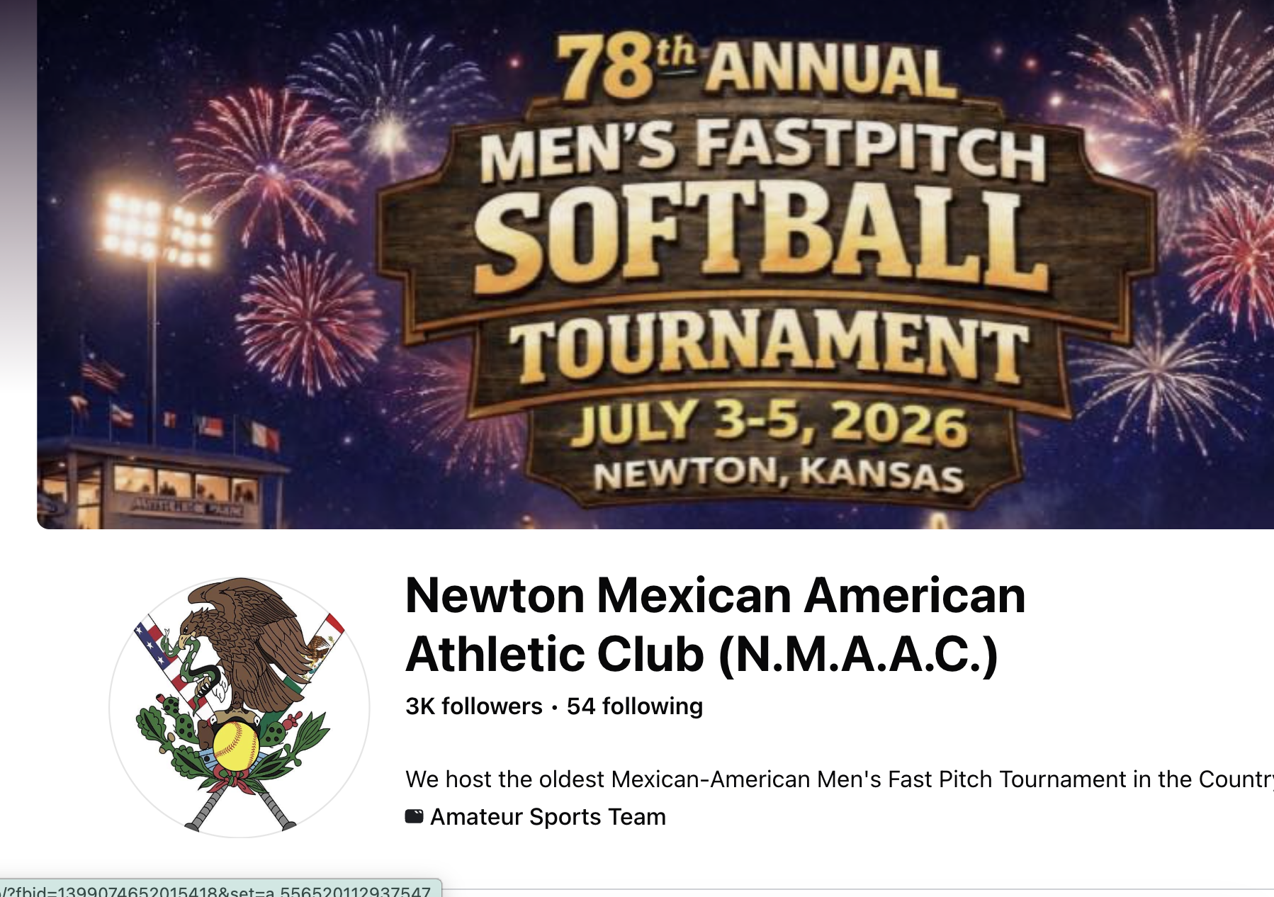 Newton Mexican American Athletic Club social media page