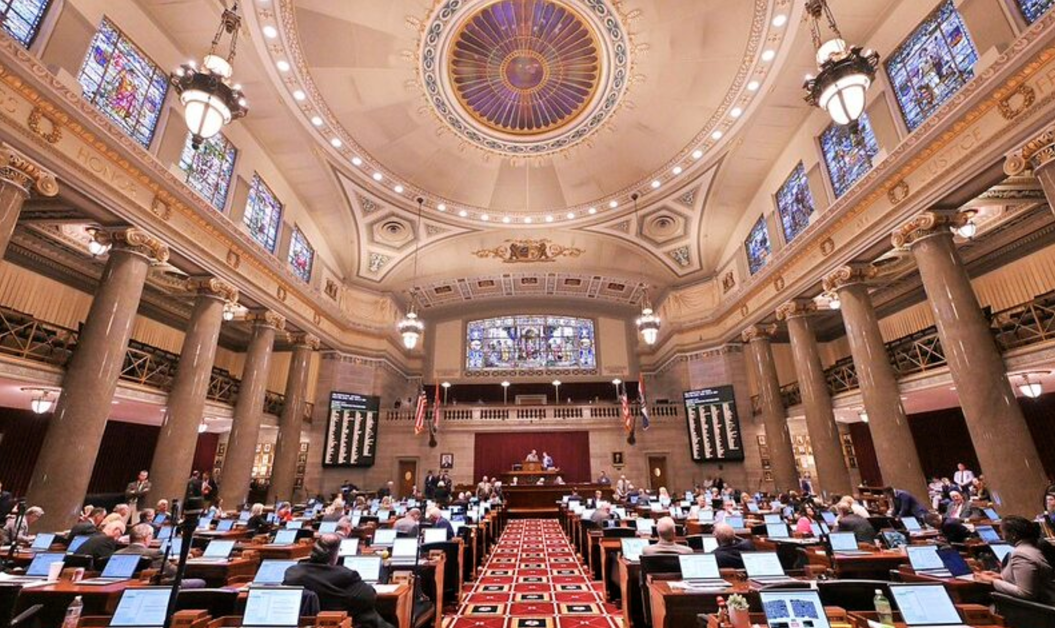  The Missouri House of Representatives on Feb. 19 (Tim Bommel/Missouri House Communications).