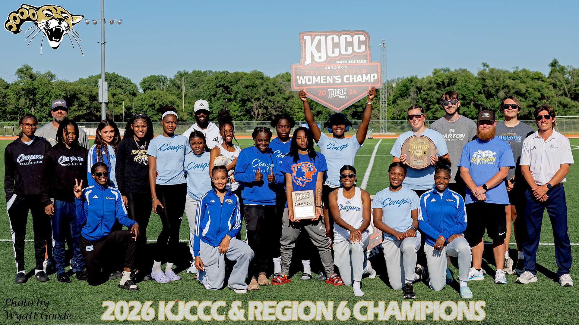Barton Women's T&amp;F - 2026 KJCCC/Region 6 Outdoor Champions (BartonSports.com)