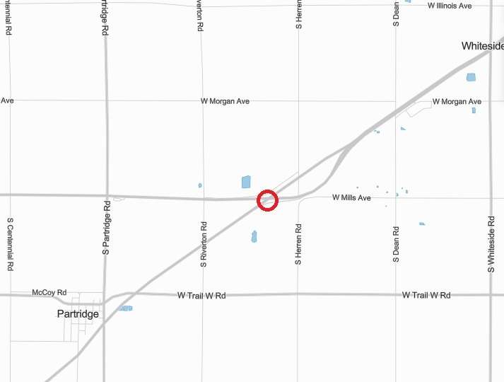 Pleasantview survey map (Courtesy KDOT)