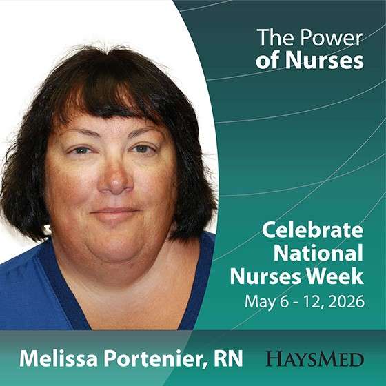 Melissa Portenier, RN, HaysMed