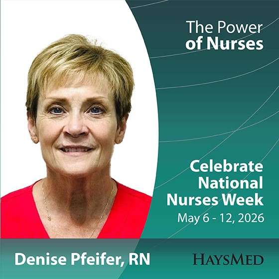 Denise Pfeifer, RN, HaysMed