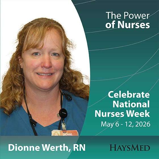 Dionne Werth, RN, HaysMed