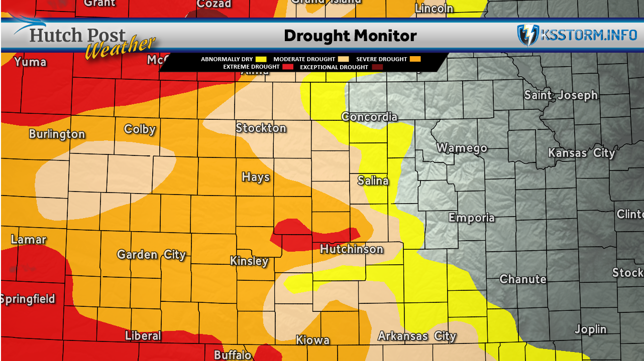 Drought monitor for May 5, 2026 - Map data courtesy&nbsp;<i>National Drought Mitigation Center at the University of Nebraska-Lincoln)</i>