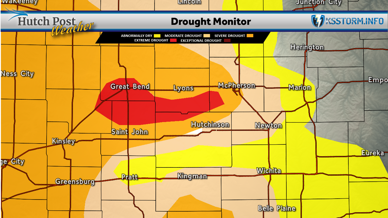 &nbsp; Drought monitor for May 5, 2026 - Map data courtesy&nbsp;<i>National Drought Mitigation Center at the University of Nebraska-Lincoln)</i>
