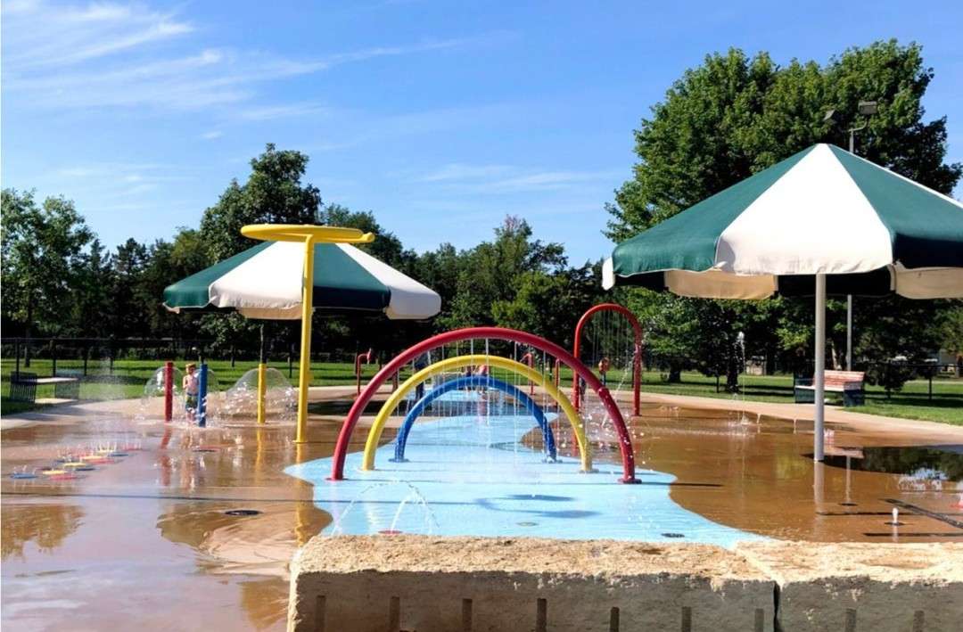 Splash Pads (Photo courtesy City of Hutchinson - Facebook)