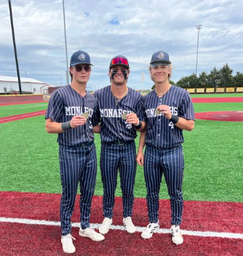 Ty Schmeidler, Carson Liles, and Caden Dinkel earned All-Tournament selections. Courtsey TMP Athletics