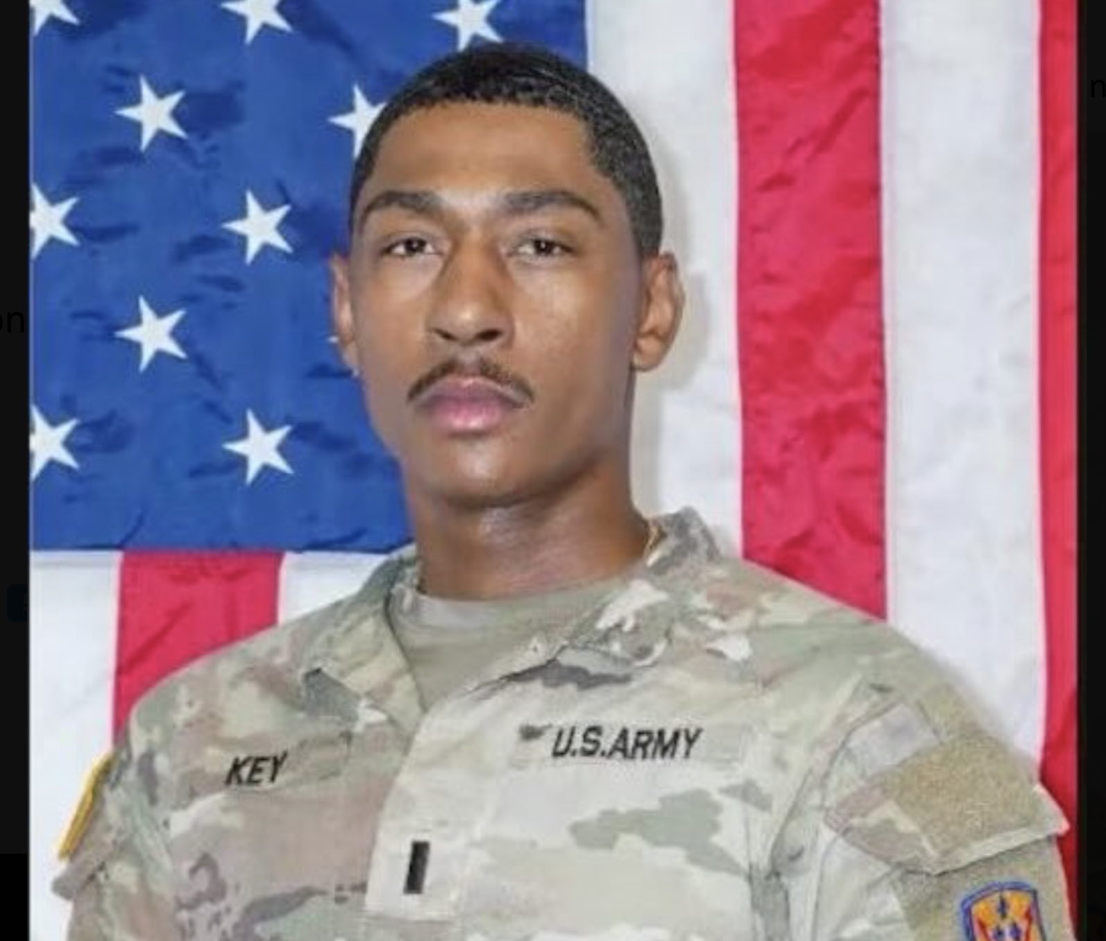 1st Lt. Kendrick Lamont Key Jr.-U.S. Army photo&nbsp;