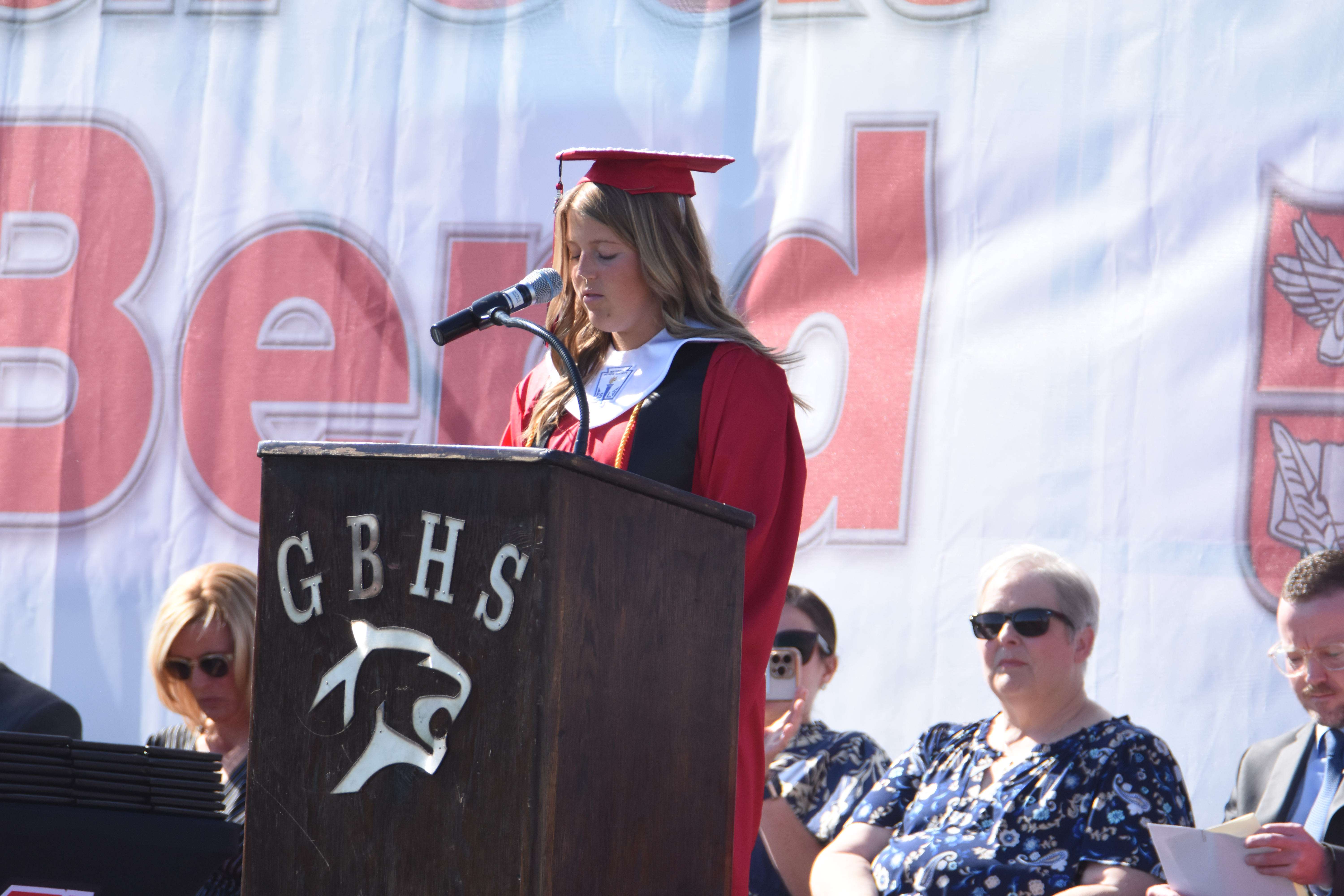 Co-valedictorian Allie Gerhardt