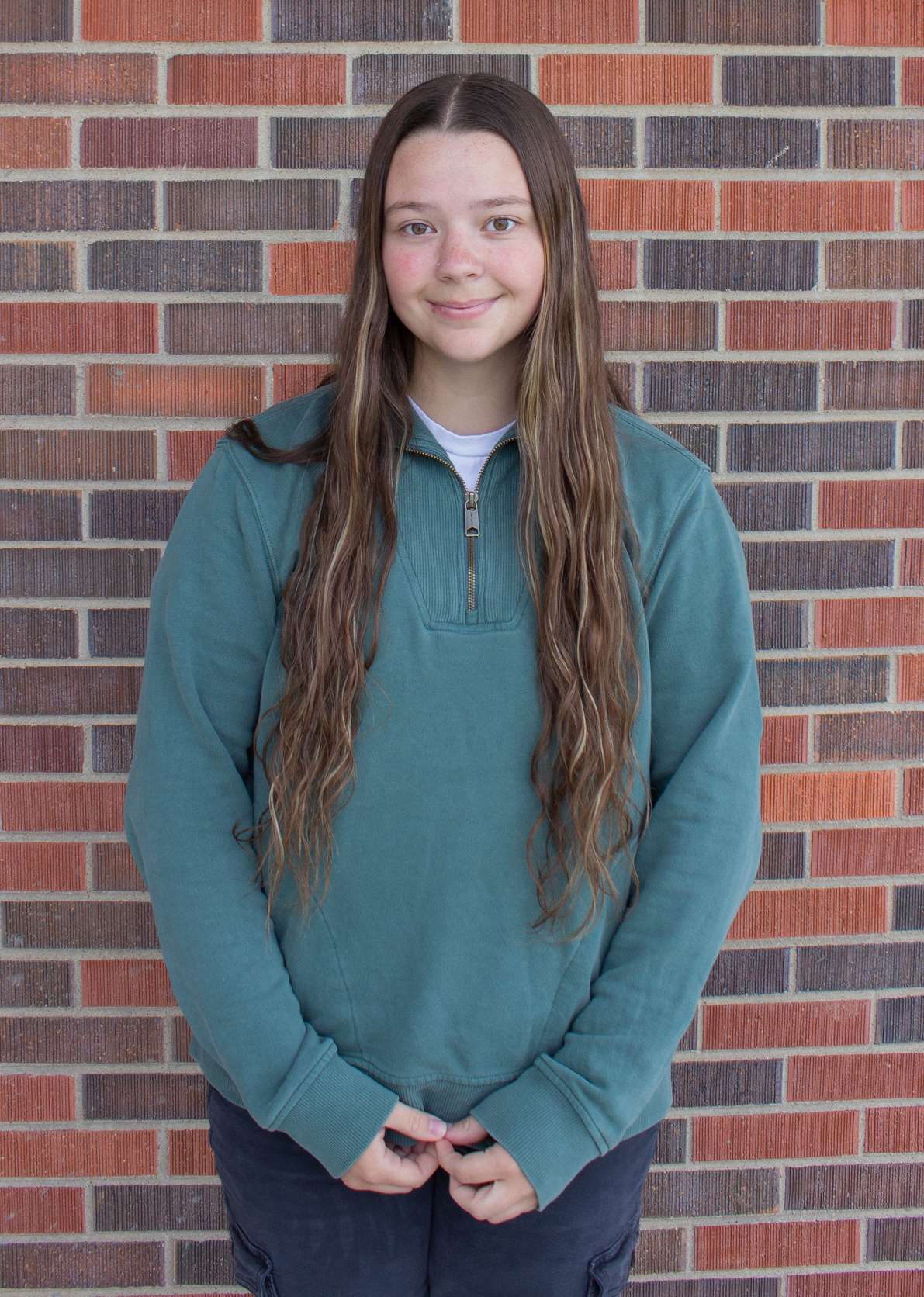 Chadron State College student Piper Ryschon of Scottsbluff, Neb., along with Sonya Behrends of Alliance, Neb., and Danara Abshire of Scottsbluff, Neb., (not pictured) will participate and conduct research this summer with the Nebraska IDeA Network of Biomedical Research Excellence (INBRE) program, May 1, 2015. Not pictured: Danara Abshire and Sonya Behrends. (Photo by Taylor Neugebauer/Chadron State College)