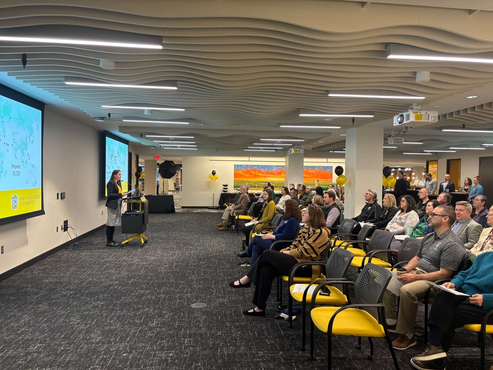 FHSU Engaged Scholars Celebration 2026. FHSU photo