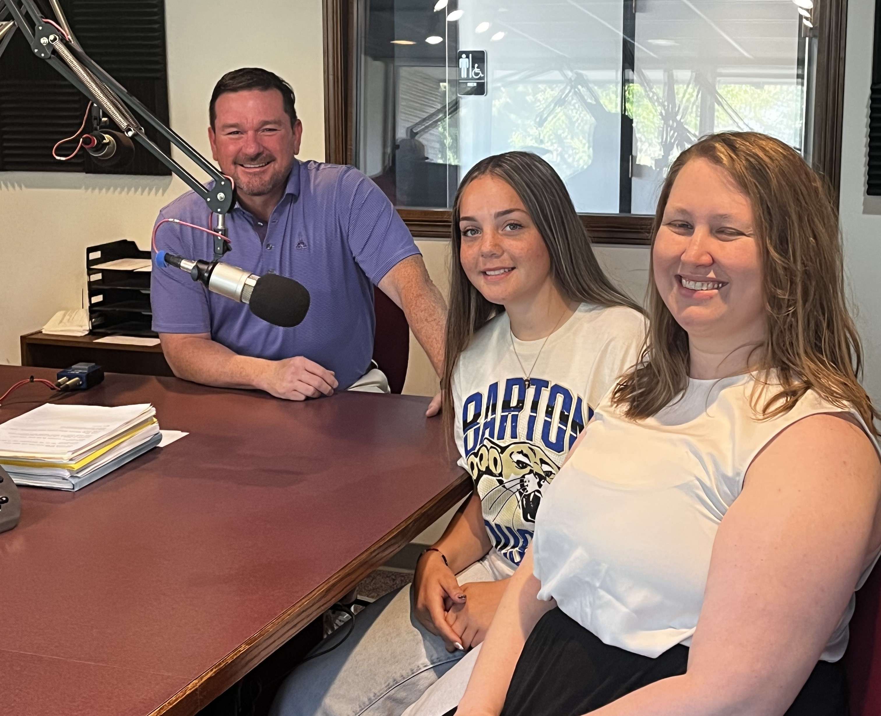 Lance Patterson, Executive Director; Graciela Medina, 2025 Youth of the Year and Lindsey Fields, Director of Operations for the Boys and Girls Club of Hutchinson