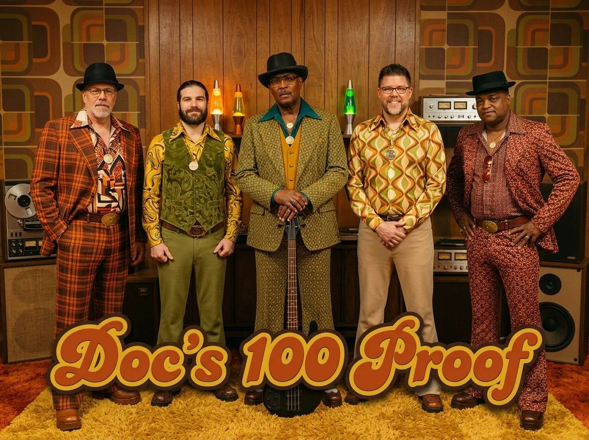 Doc's 100 Proof. Photo from the band's Facebook.