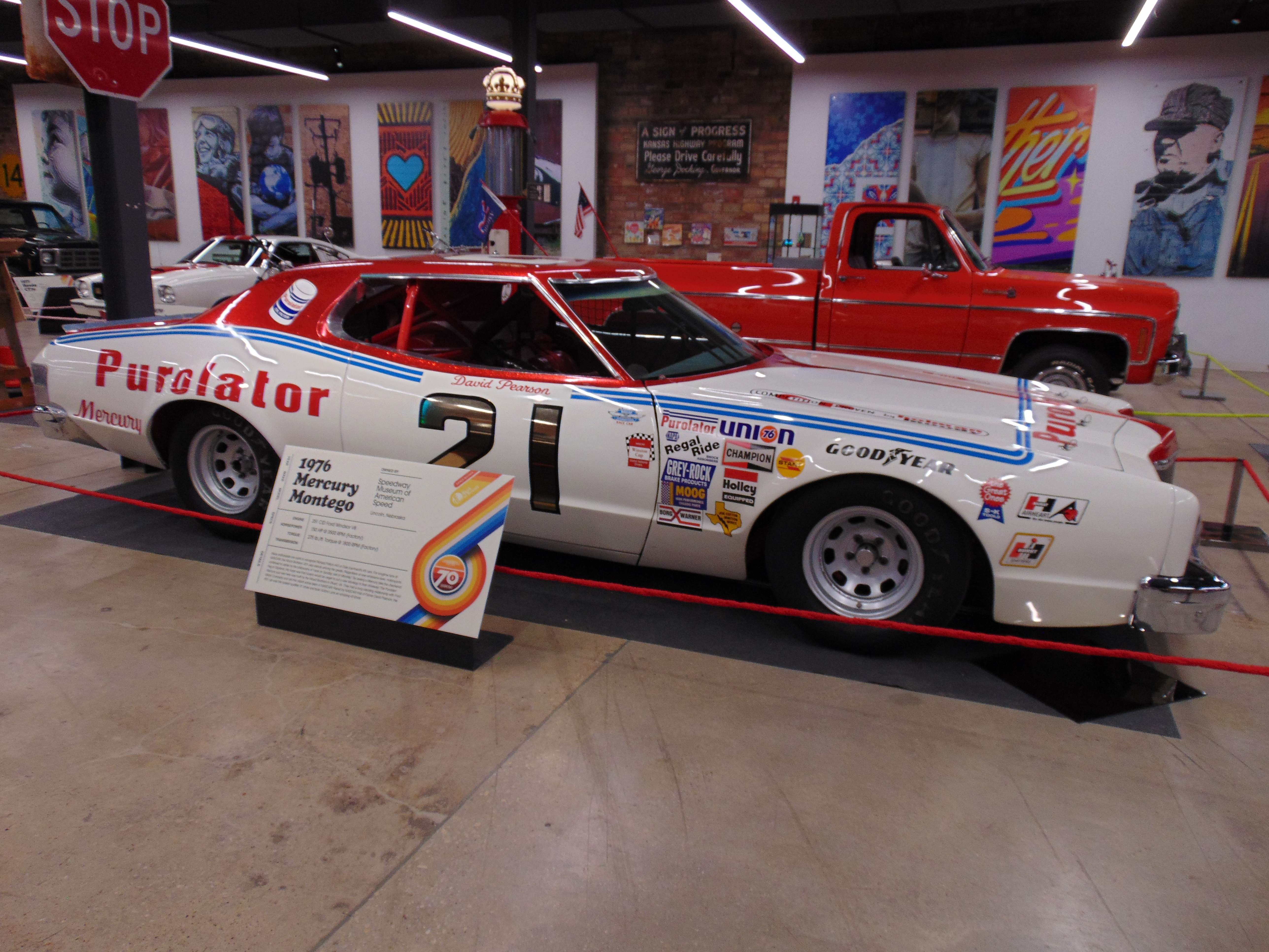 1976 Mercury Montego owned by Speedway Museum of American Speed in Lincoln, NE - Photo, Nicolas Fierro