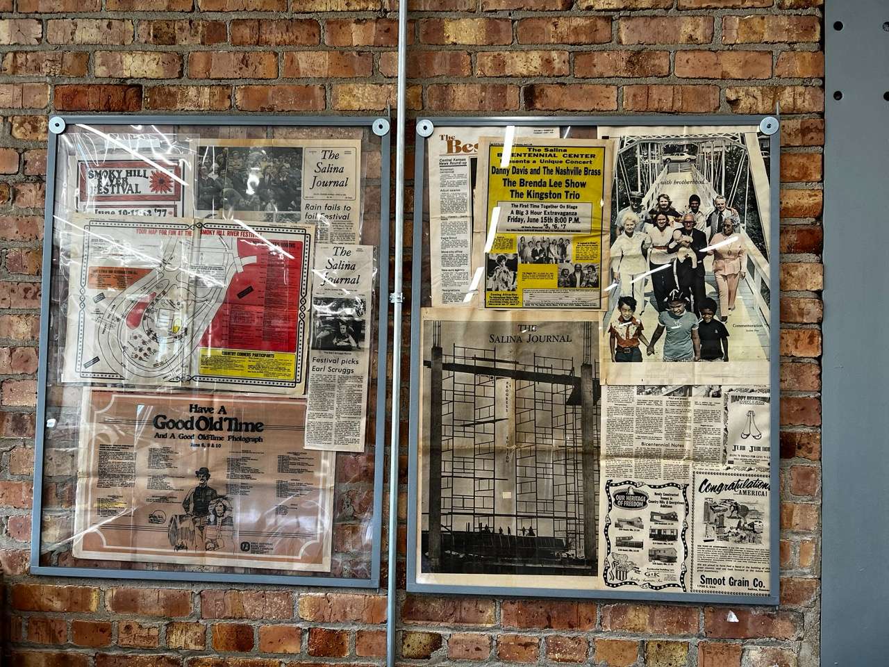 Smoky Hill River Festival Memorabilia on loan from Salina Arts &amp; Humanities (2) - Photo, Nicolas Fierro
