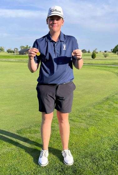 TMP's Chase Drennon captured the MCL title on Thursday at the Fort in Hays. Courtesy TMP-Marian
