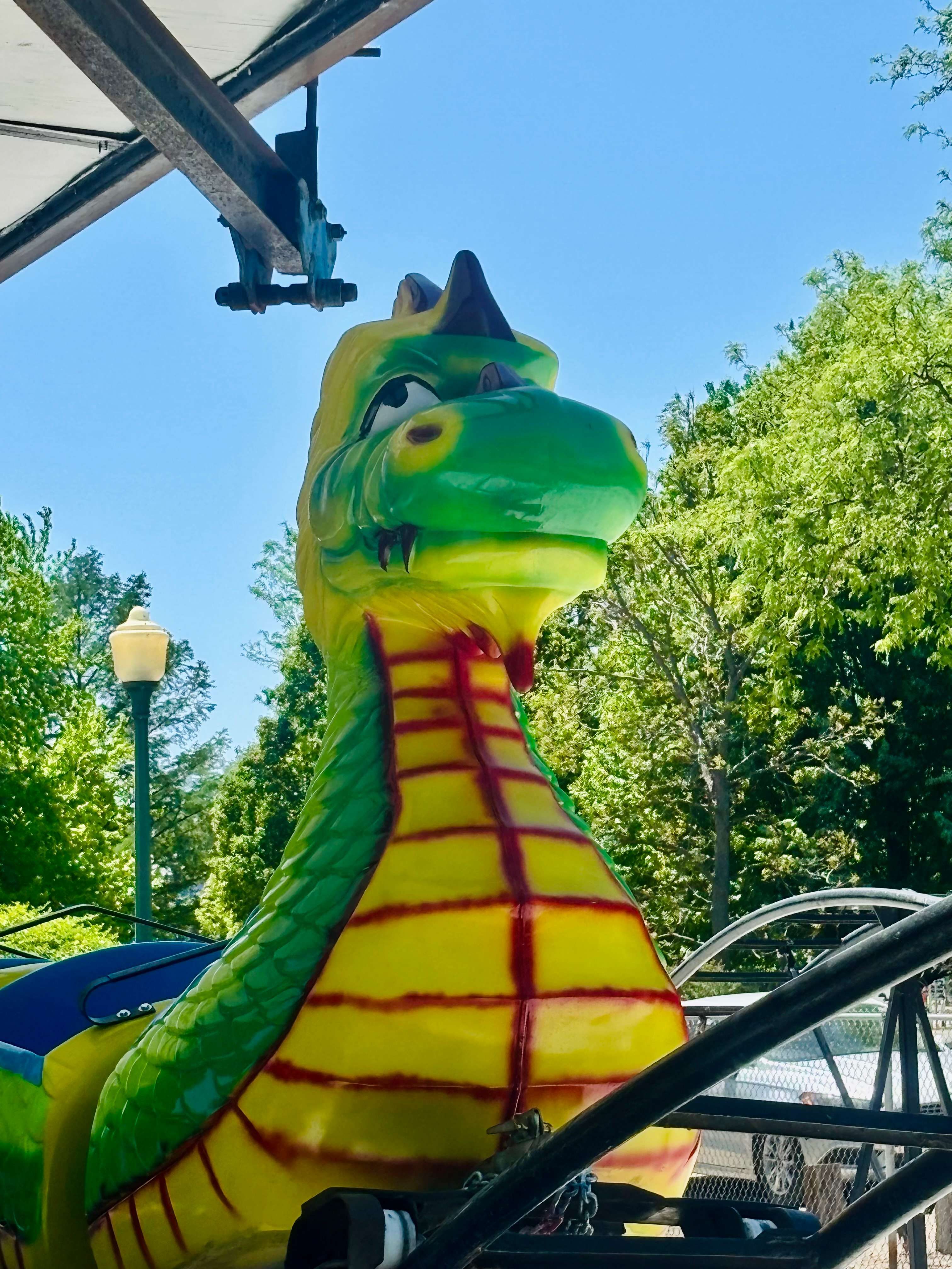 The new Dragon Rollercoaster Ride at Cody Park Rides &amp; Concessions will be named and opened for the first time during the 10th Annual Free Ride Night May 22nd. (Allison Peck | The Post)
