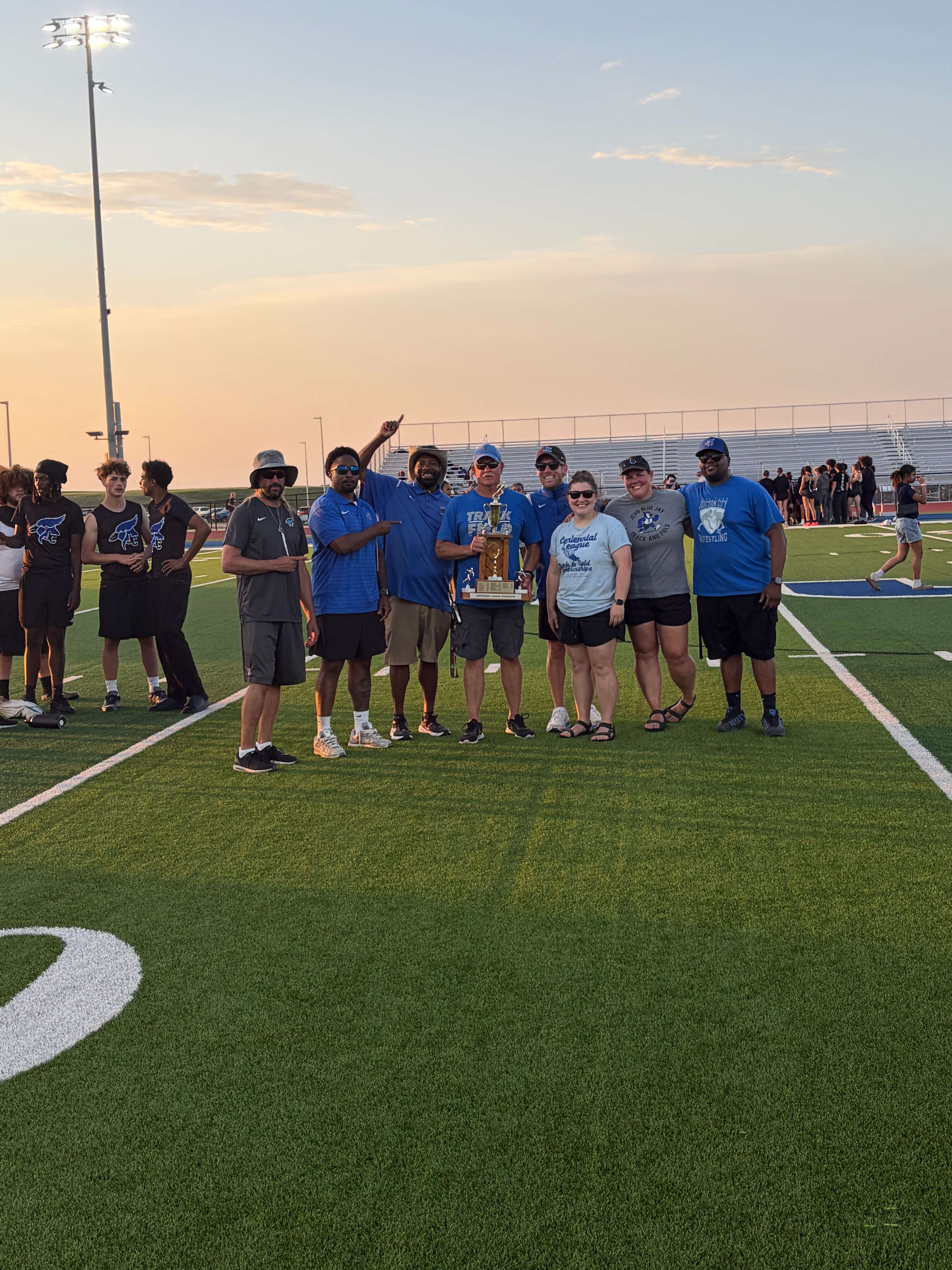 JCHS Track and Field coaches