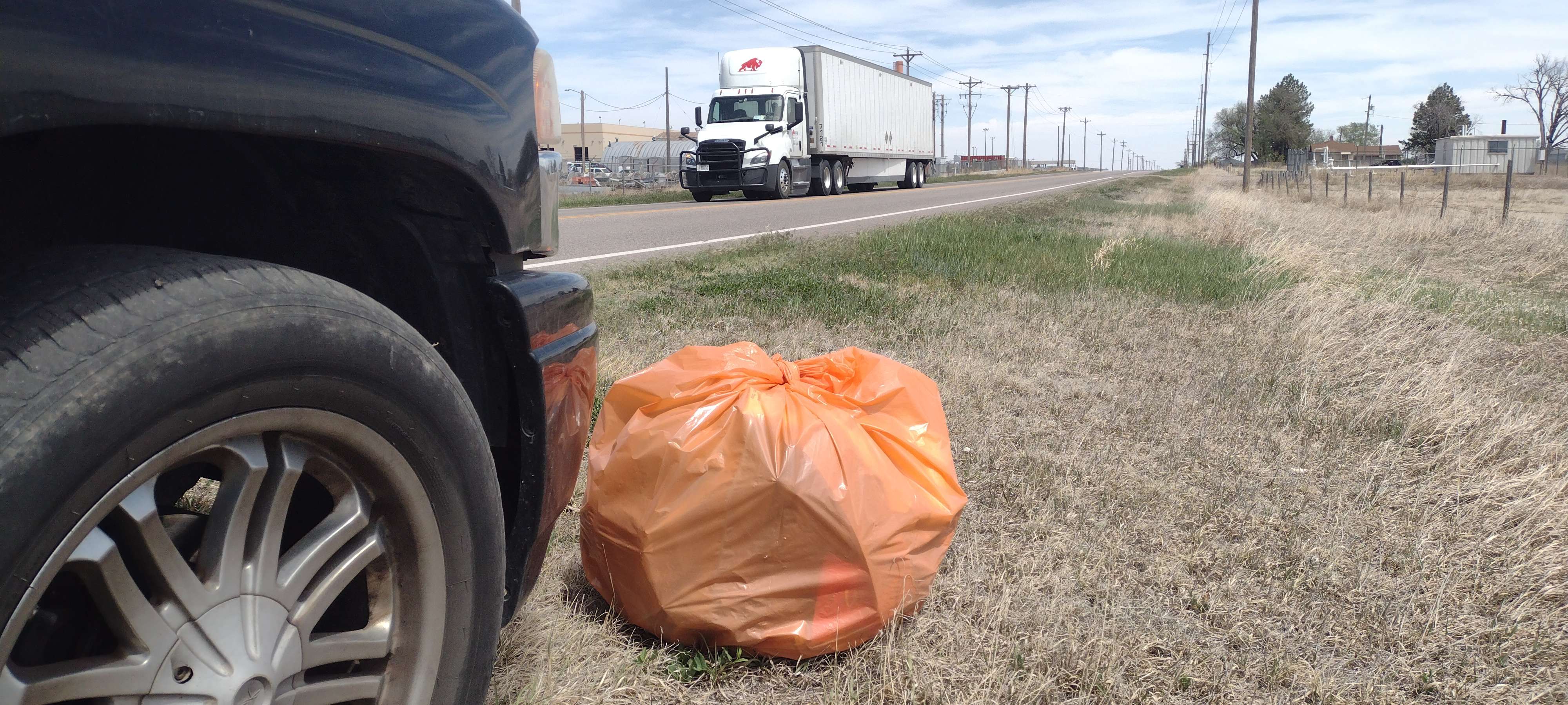 Litter is easy to find along Kansas Street in Alliance, though more difficult across America where a national study shows a 34 percent decline.