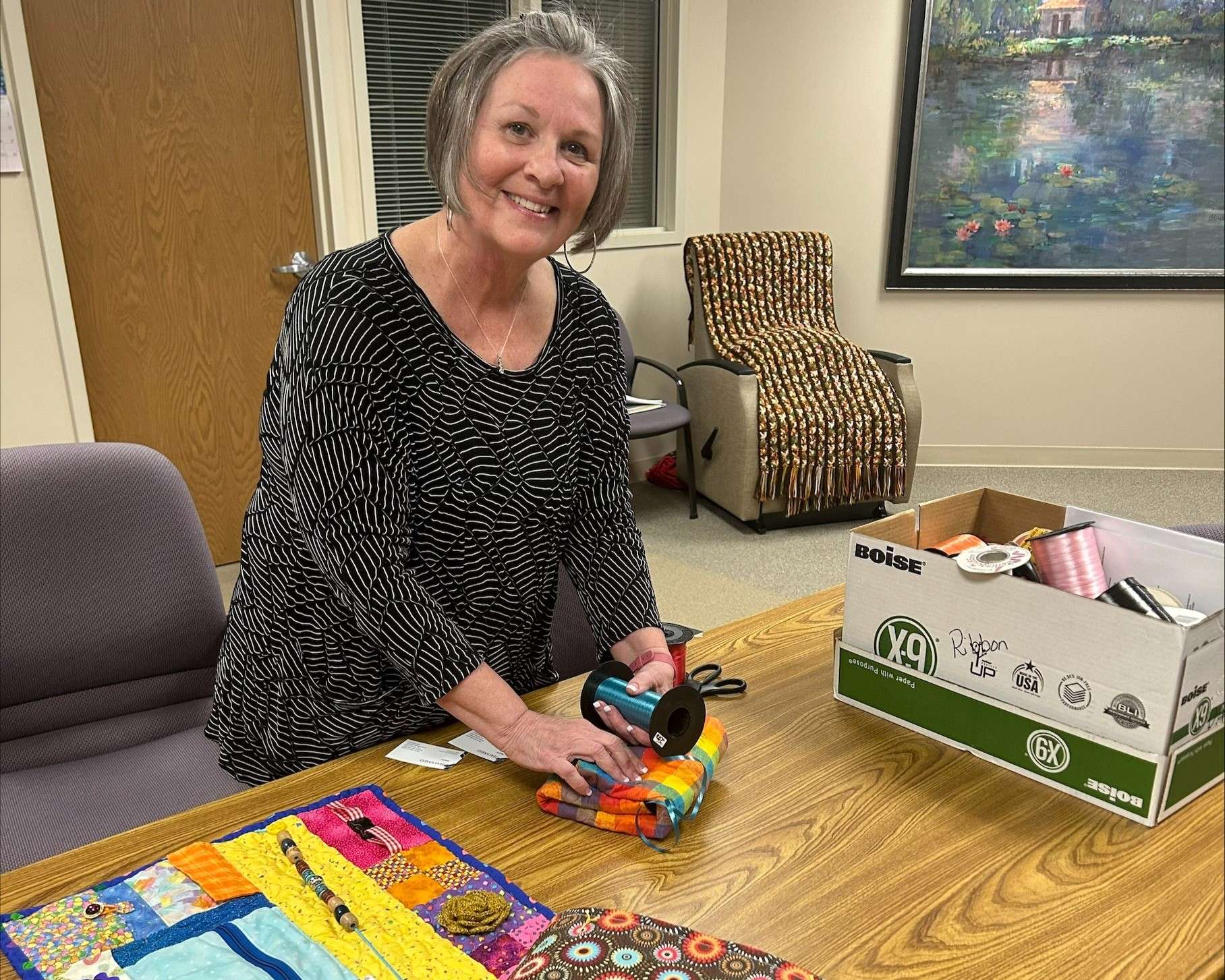 HaysMed Hospice volunteer Micki Armstrong. Courtesy photo