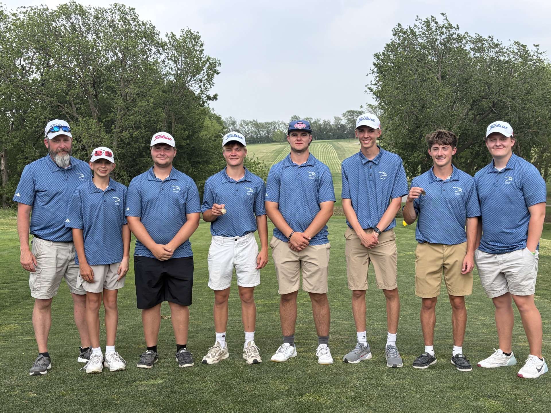 Ellinwood's Varsity Boys Golf Team