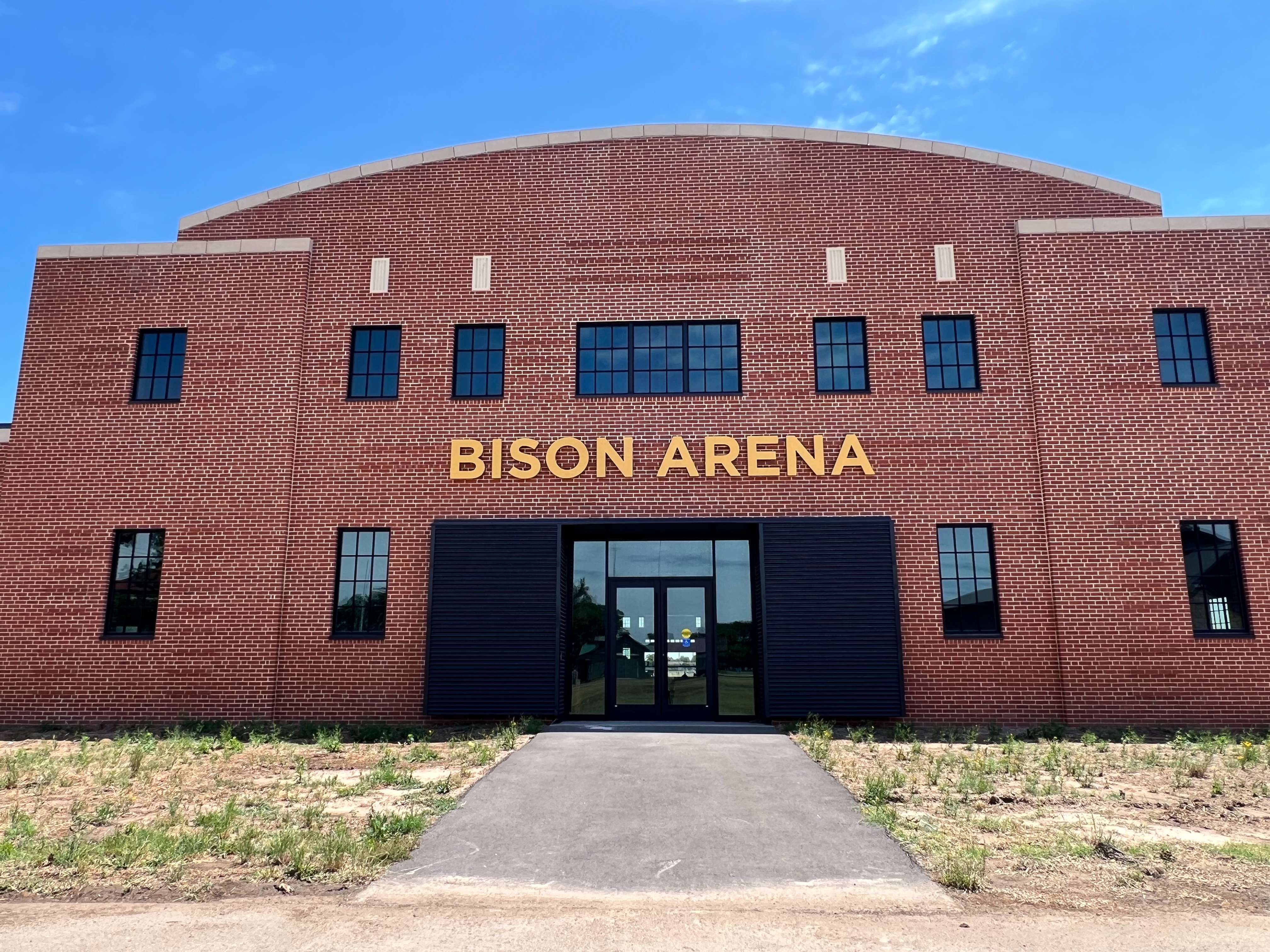 Bison Arena is seen on the Kansas State Fairgrounds on Wednesday, May 20, 2026, in Hutchinson, Kan. (Hutch Post Photo/Sean Boston)