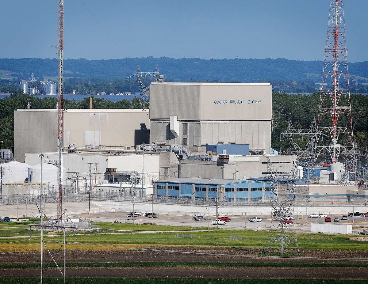 Cooper Nuclear Station in Brownsville. (Courtesy Nebraska Public Power District)