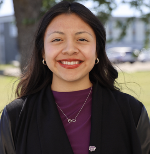 Lupita Gonzalez senior in marketing, Salina