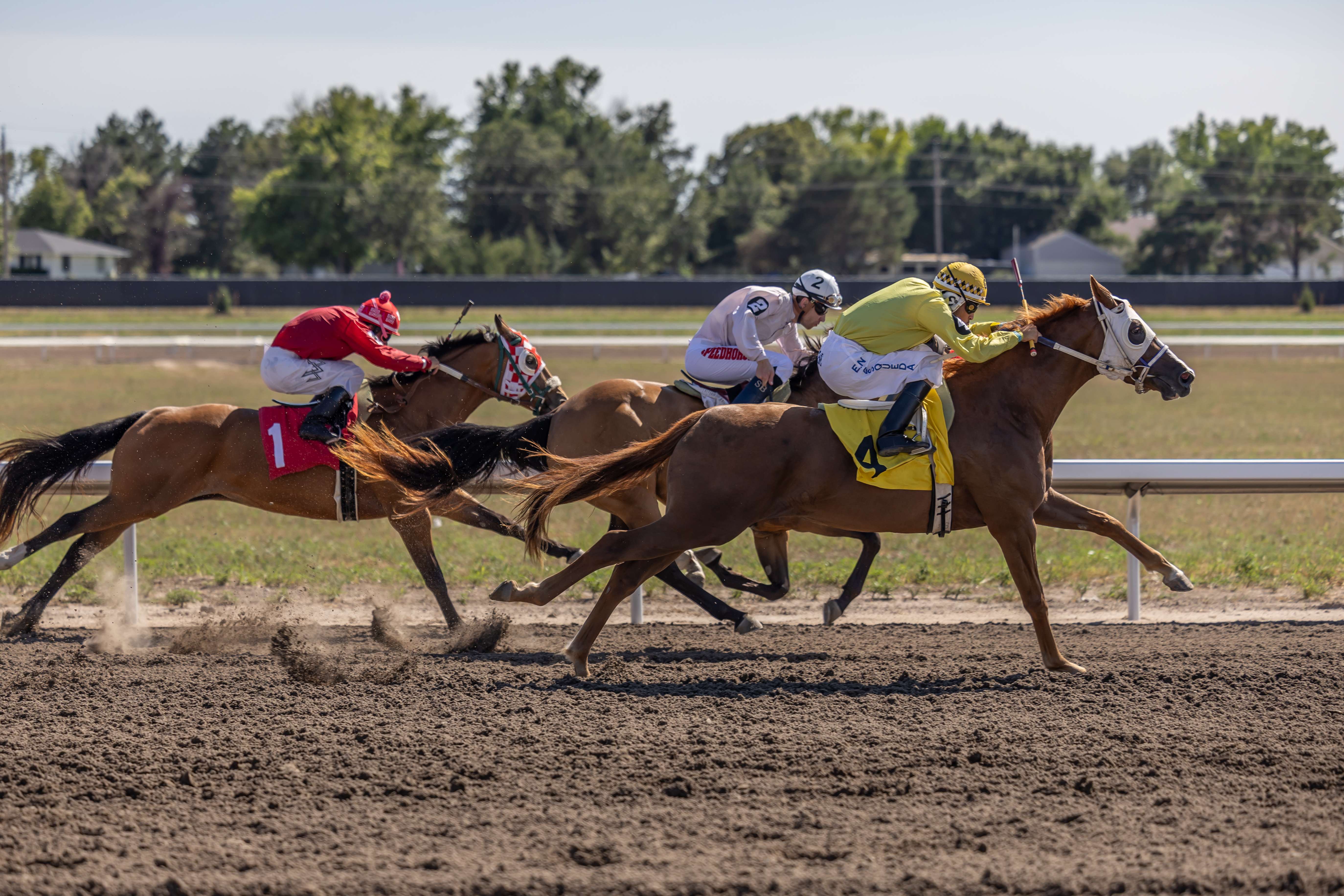 Ogallala, Ne Lake Mac Racetrack Opening Day Races in 2025. (Courtesy Lake Mac Racetrack)