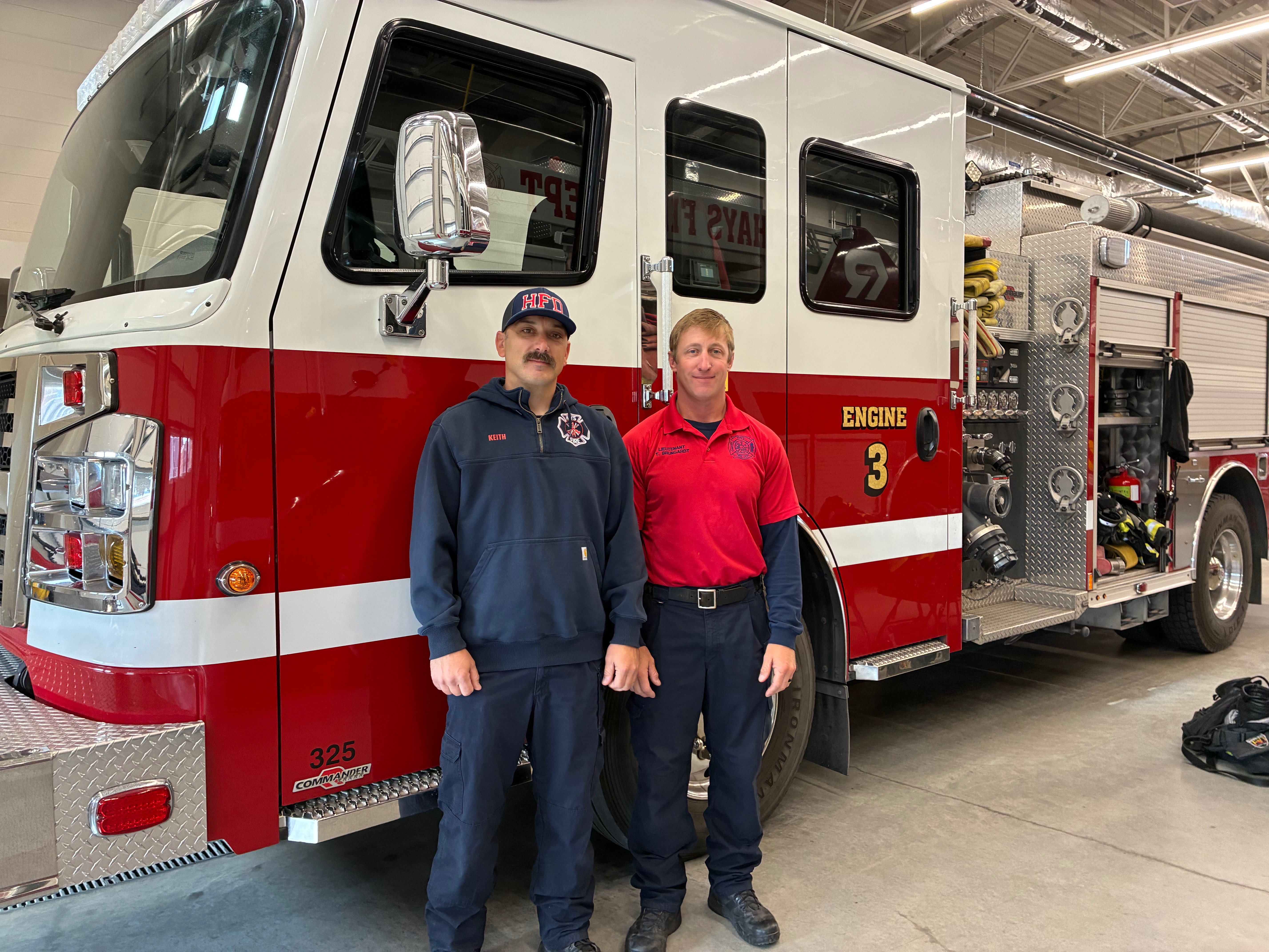 Hays firefighters battle deadly conditions in southwest Kansas wildfires