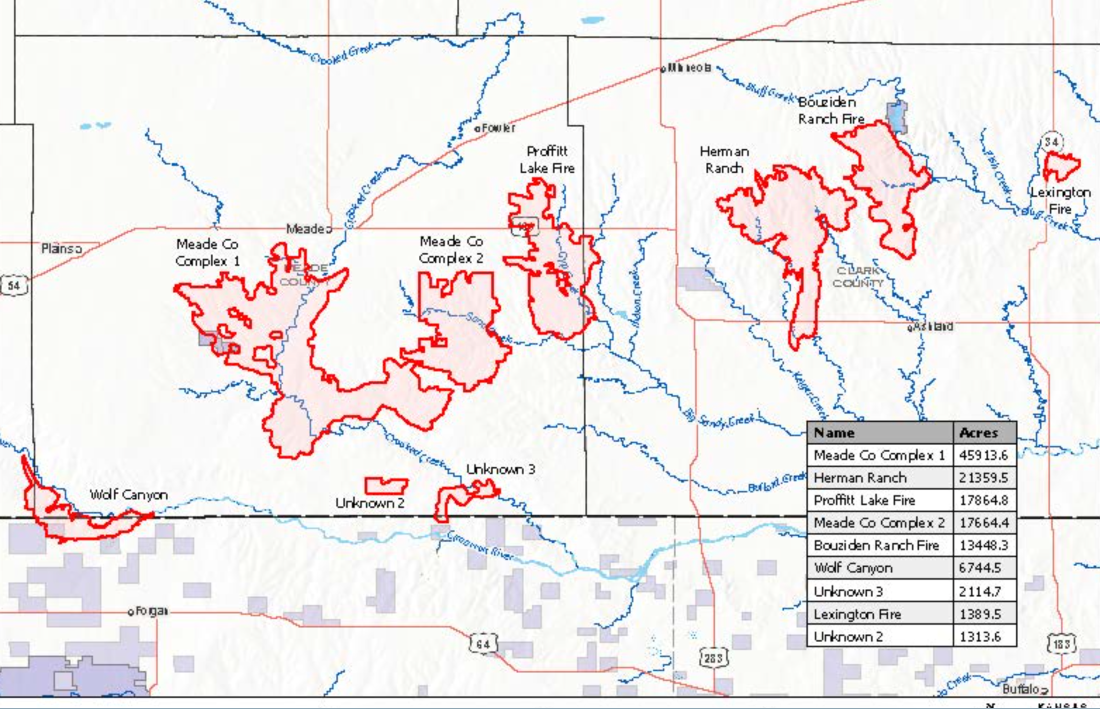 Map Kansas Forest Service