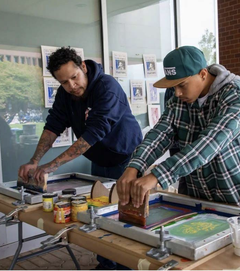Viva La Tinta printmaking - Courtesy, Salina Arts & Humanities