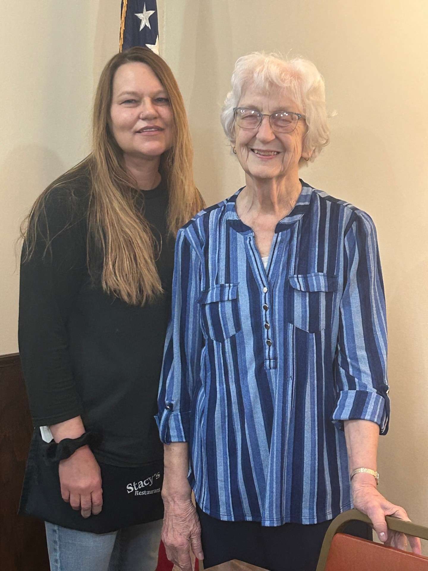( L-R ) Theresa Cammarn and Mary Sanders.