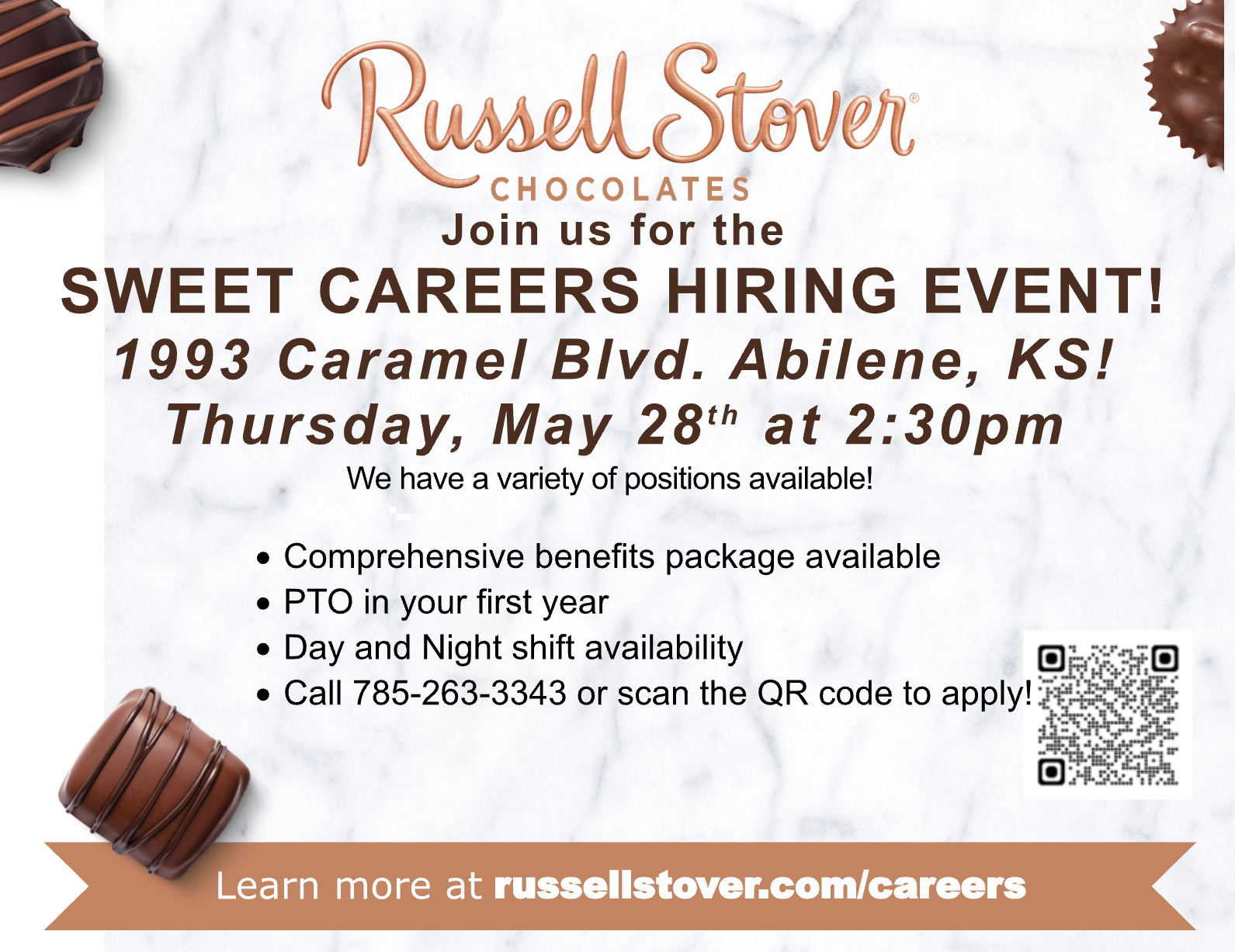 Russell Stover in Abilene, KS (1993 Caramel Blvd)