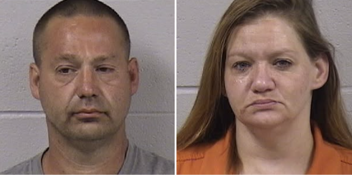 Brandon Ray Hixson (44) and Sarah Marie Drummond (43), both of Abilene - Photos, Dickinson County Sheriff's Office
