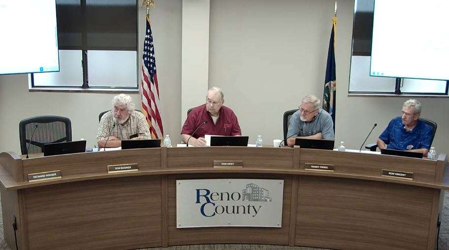 Reno County Commission meeting on Wednesday, May 27, 2026