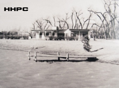 Dillon Nature Center - Dillon's Lake Employee Recreation Area - Cabin - c. 1941. Courtesy of the Conard-Harmon Collection.